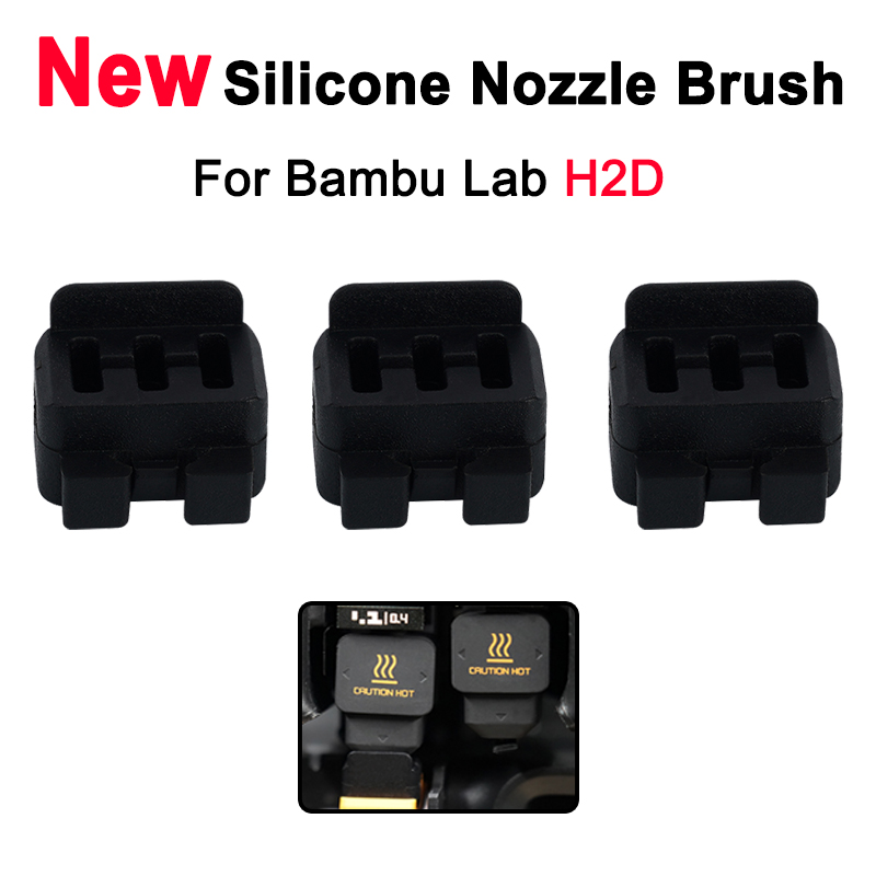 Pastry Brush Silicone - Novo limpador de bico para bambu