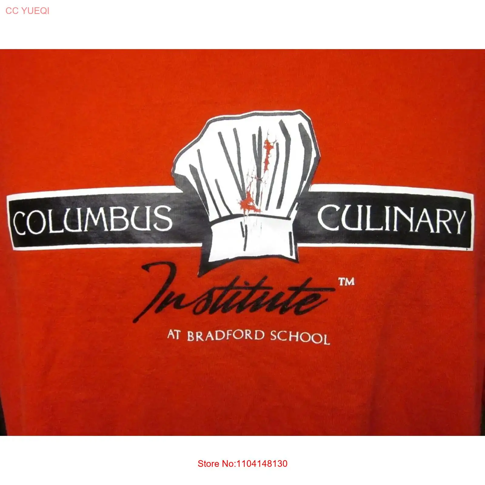 Cooking Chef Xl - Camiseta COLUMBUS CULINARY INSTITUTE XL com