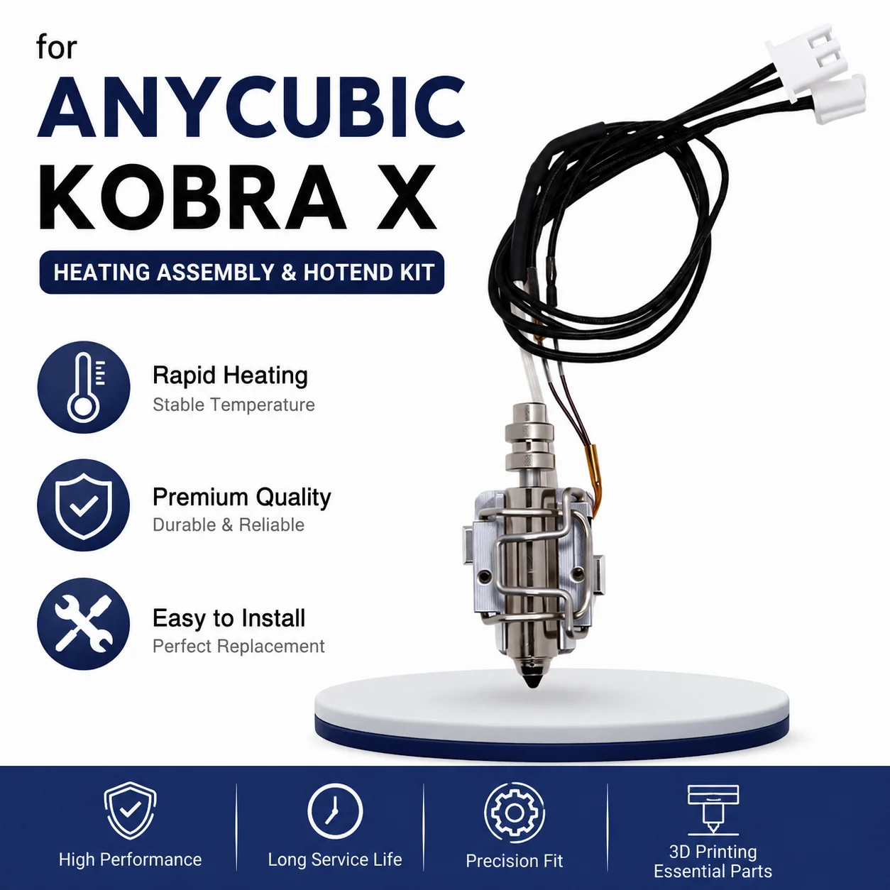 Pastry Brush Silicone - Kit de Bico Hotend Anycubic Kobra