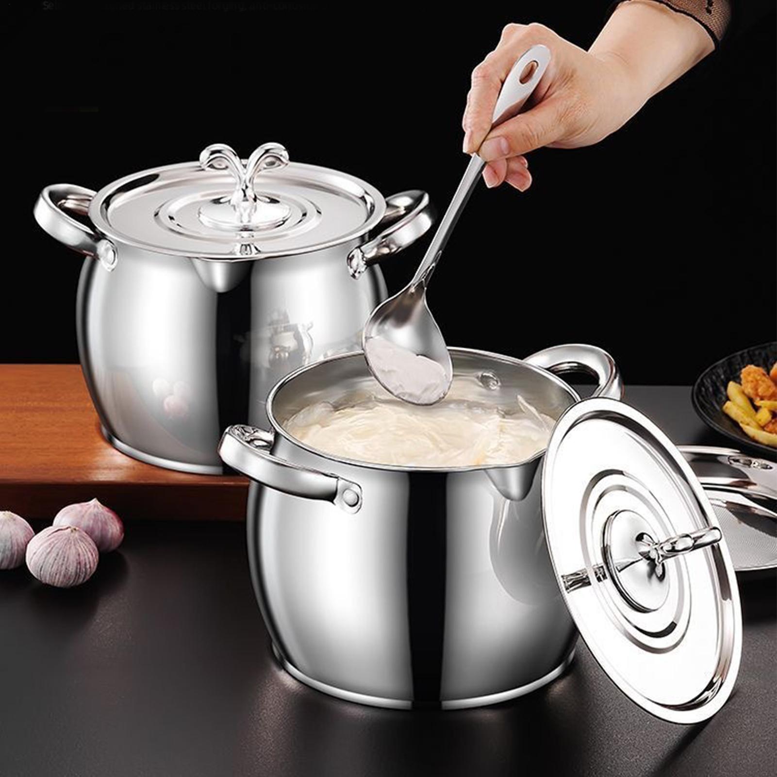 Kitchen Baking Canisters - Pote de Aço Inoxidável para Gordura