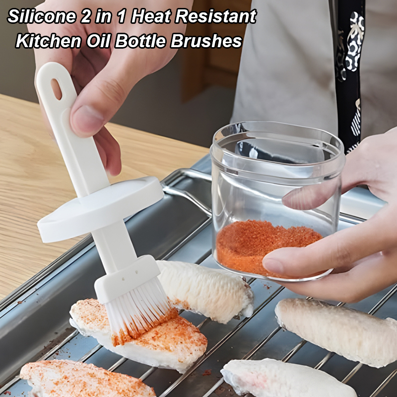 Pastry Brush Silicone - Pincel de Silicone 2 em 1