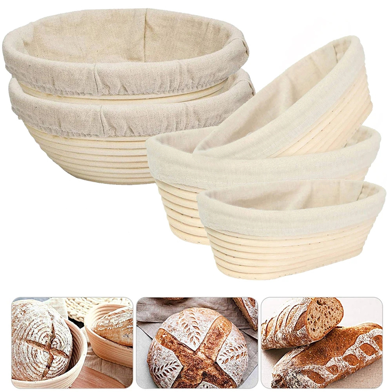 Proofing Basket Banneton - Lmetjma cesta de impermeabilização de pão