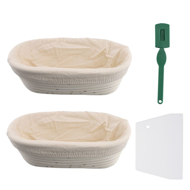 Proofing Basket Banneton - Conjunto de Cestas de Fermentação A67K