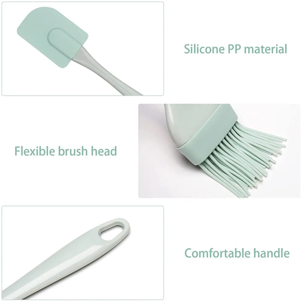 Kitchen Baking Products - Kit 3 Peças: Espátula de Silicone