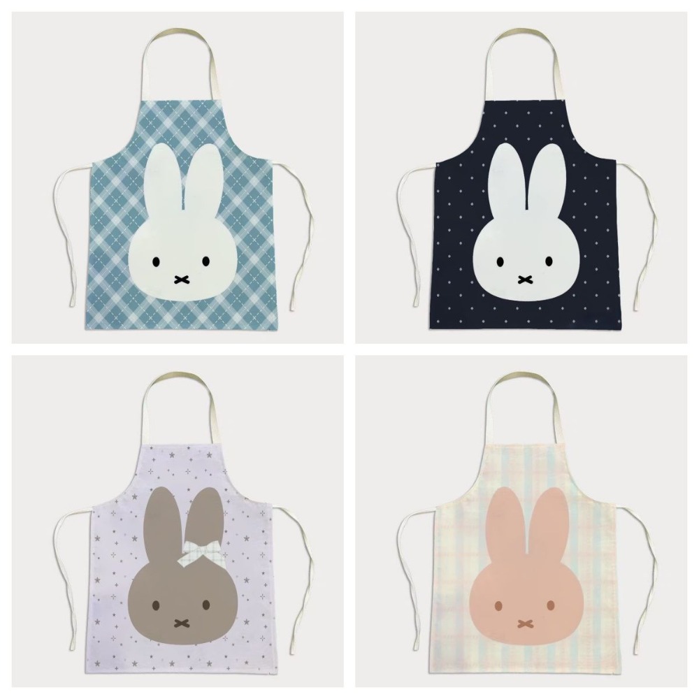 Kitchen Baking Store - Avental de Tecido Impermeável Miffy Kawaii