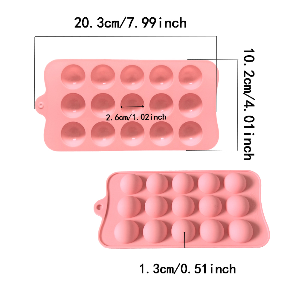 Molde semicircular de silicone - Kitchen Baking Products avaliação e preço