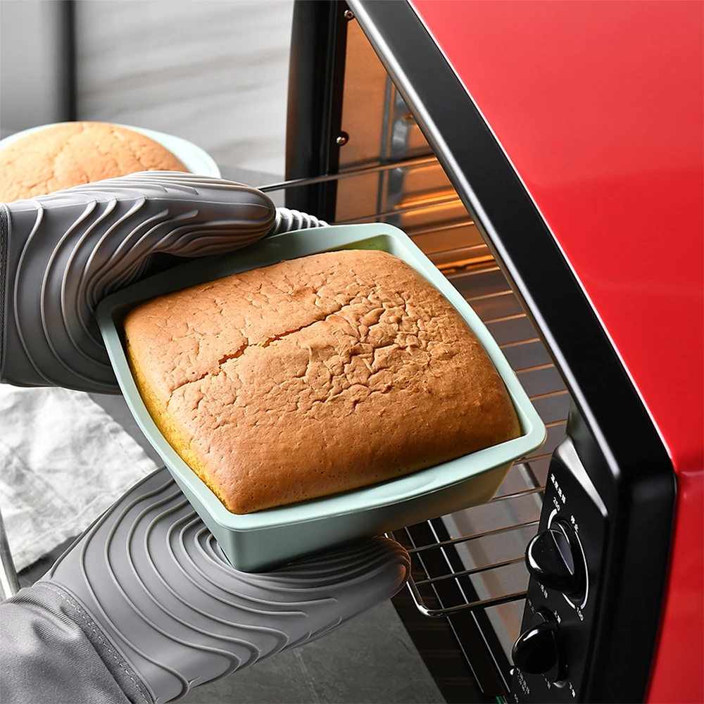 Molde de bolo quadrado de sili - Kitchen Baking Store avaliação e preço