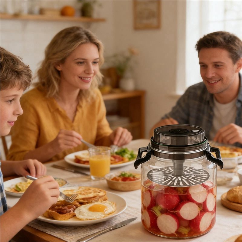 Pote Hermético Redondo ABFU pa - Kitchen Baking Canisters avaliação e preço