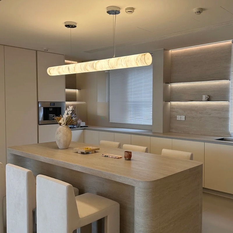 Minimalista de luxo mármore pe - Kitchen Island Baking Table avaliação e preço