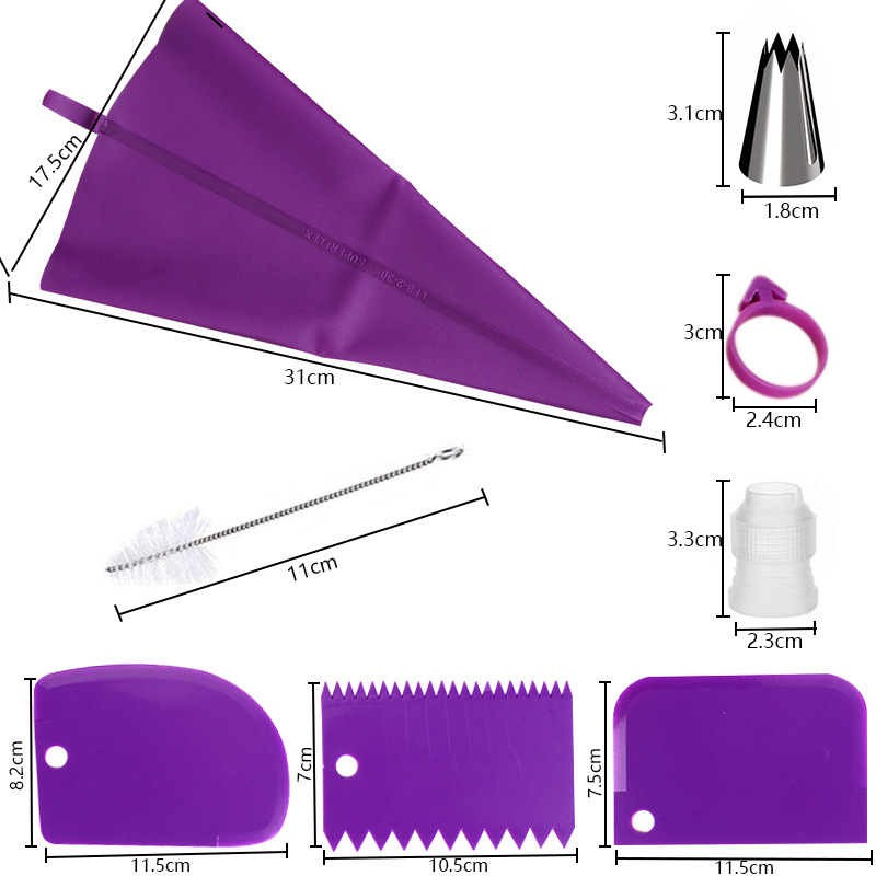 Conjunto de bicos de confeitar - Kitchen Baking Store avaliação e preço