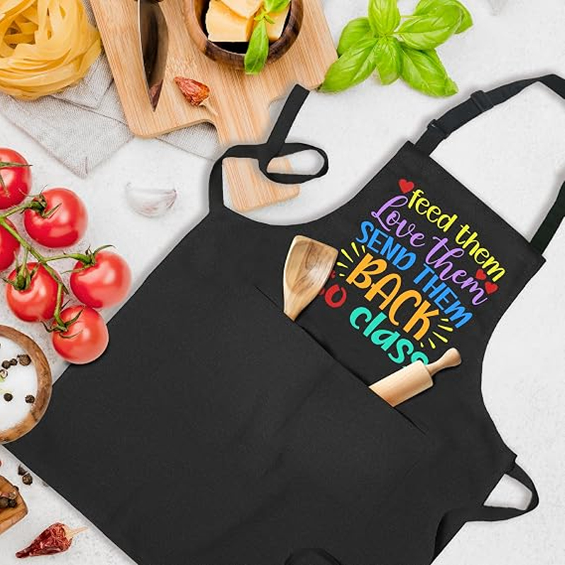 Avental preto com citações eng - Kitchen Baking Quotes avaliação e preço