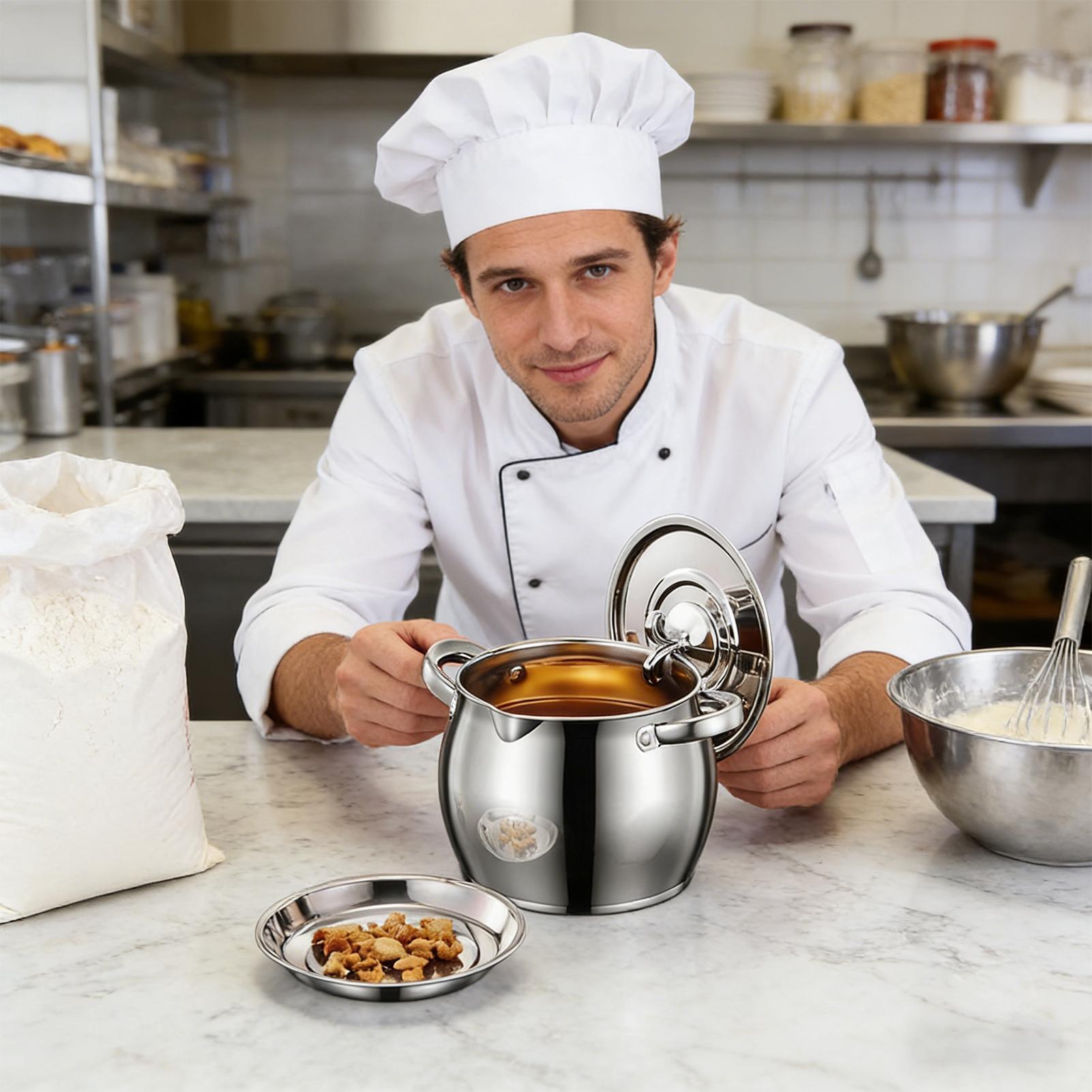 Pote de Aço Inoxidável para Go - Kitchen Baking Canisters avaliação e preço