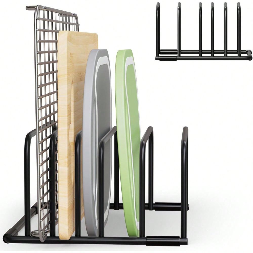 Suporte Organizador Preto para - Kitchen Baking Sheet Organizer avaliação e preço