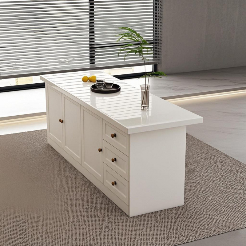 Balcão de bar de luxo leve, il - Kitchen Island Baking Table avaliação e preço