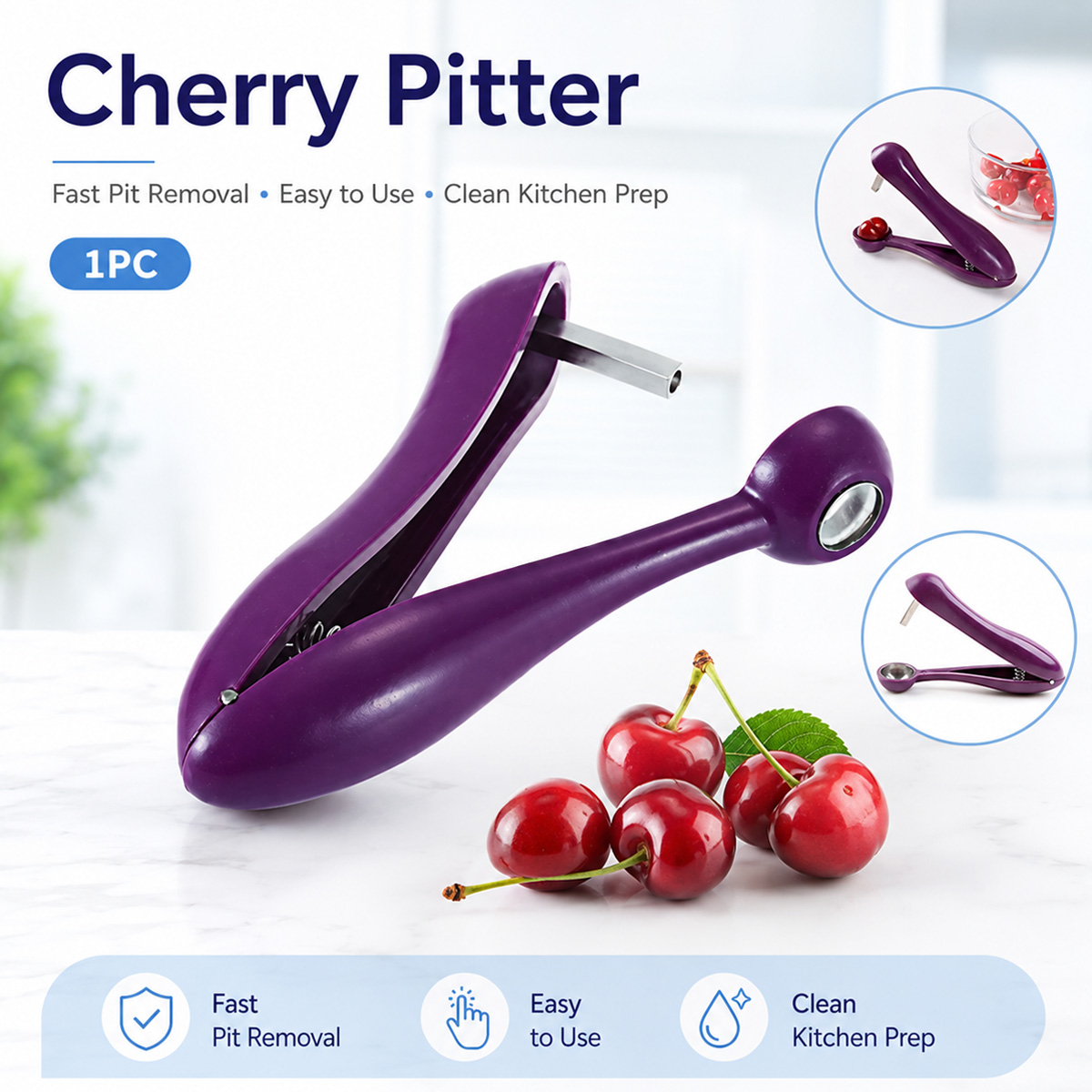 Removedor de Caroços de Cereja - Kitchen And Baking Tools avaliação e preço
