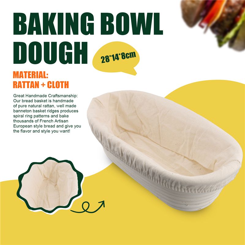 Conjunto de Cestas de Fermenta - Proofing Basket Banneton avaliação e preço