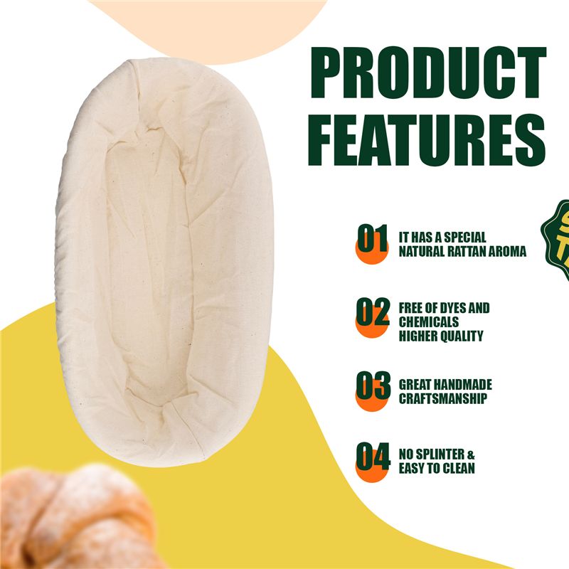 Conjunto de Cestas de Fermenta - Proofing Basket Banneton avaliação e preço
