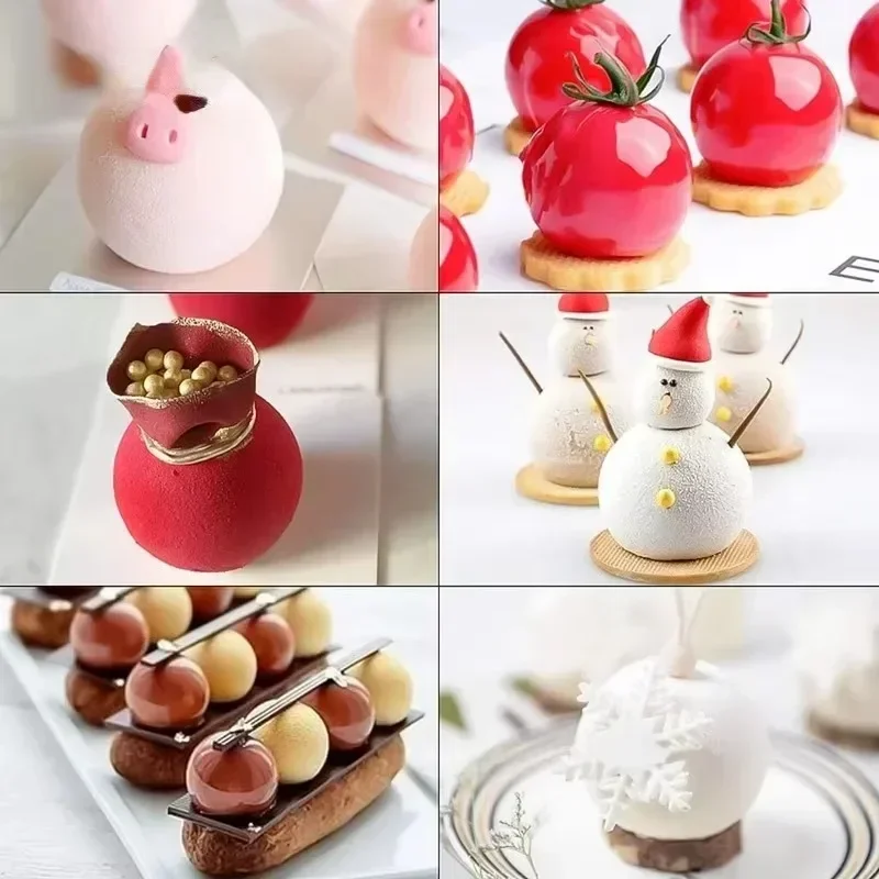 Molde de silicone esfera 3d pa - Kitchen Baking Store avaliação e preço