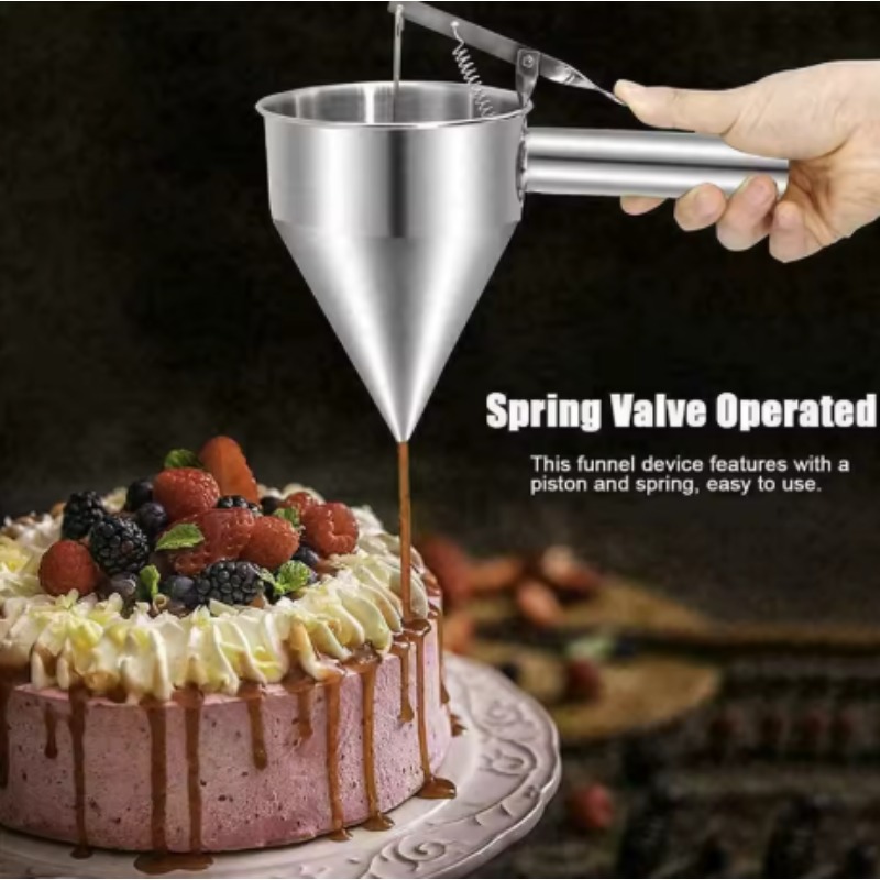 Funil Dosador de Líquidos em A - Kitchen Baking Store avaliação e preço