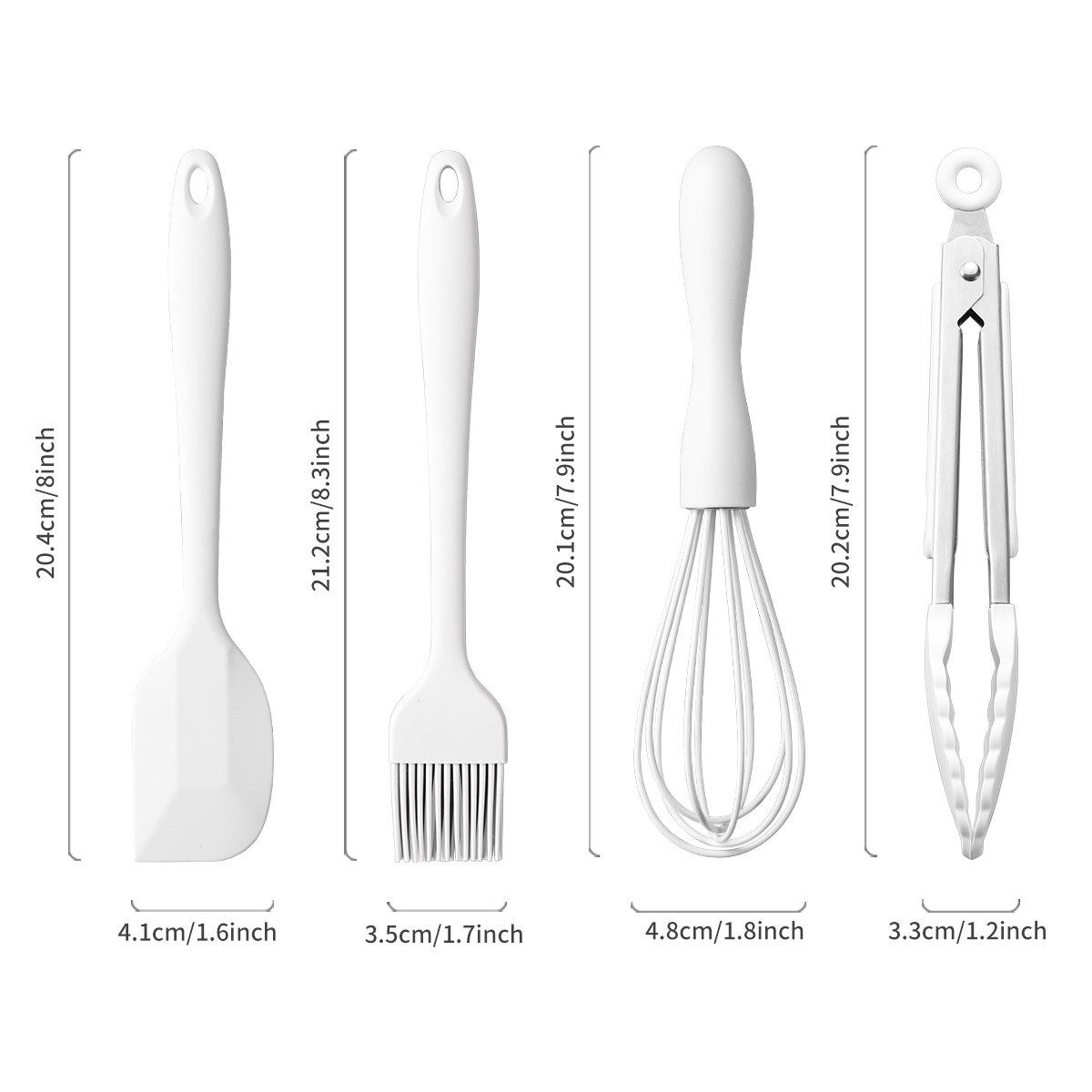 4 pçs/set conjunto de coziment - Pastry Brush Silicone avaliação e preço