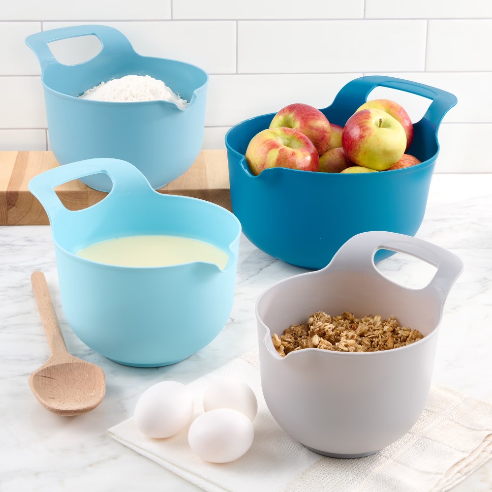 Conjunto de 4 Tigelas Plástica - Baking Kitchen Set avaliação e preço
