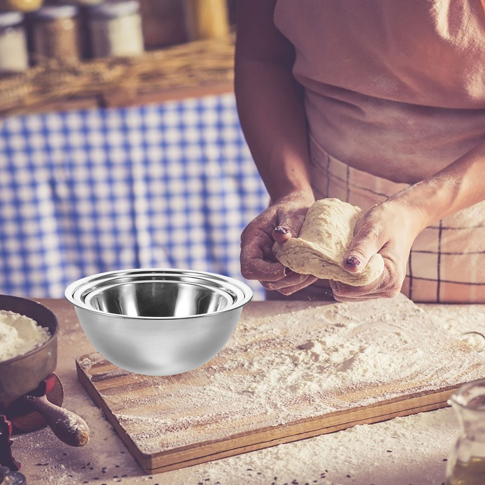 Conjunto de 3 Tigelas de Mistu - Baking Kitchen Set avaliação e preço