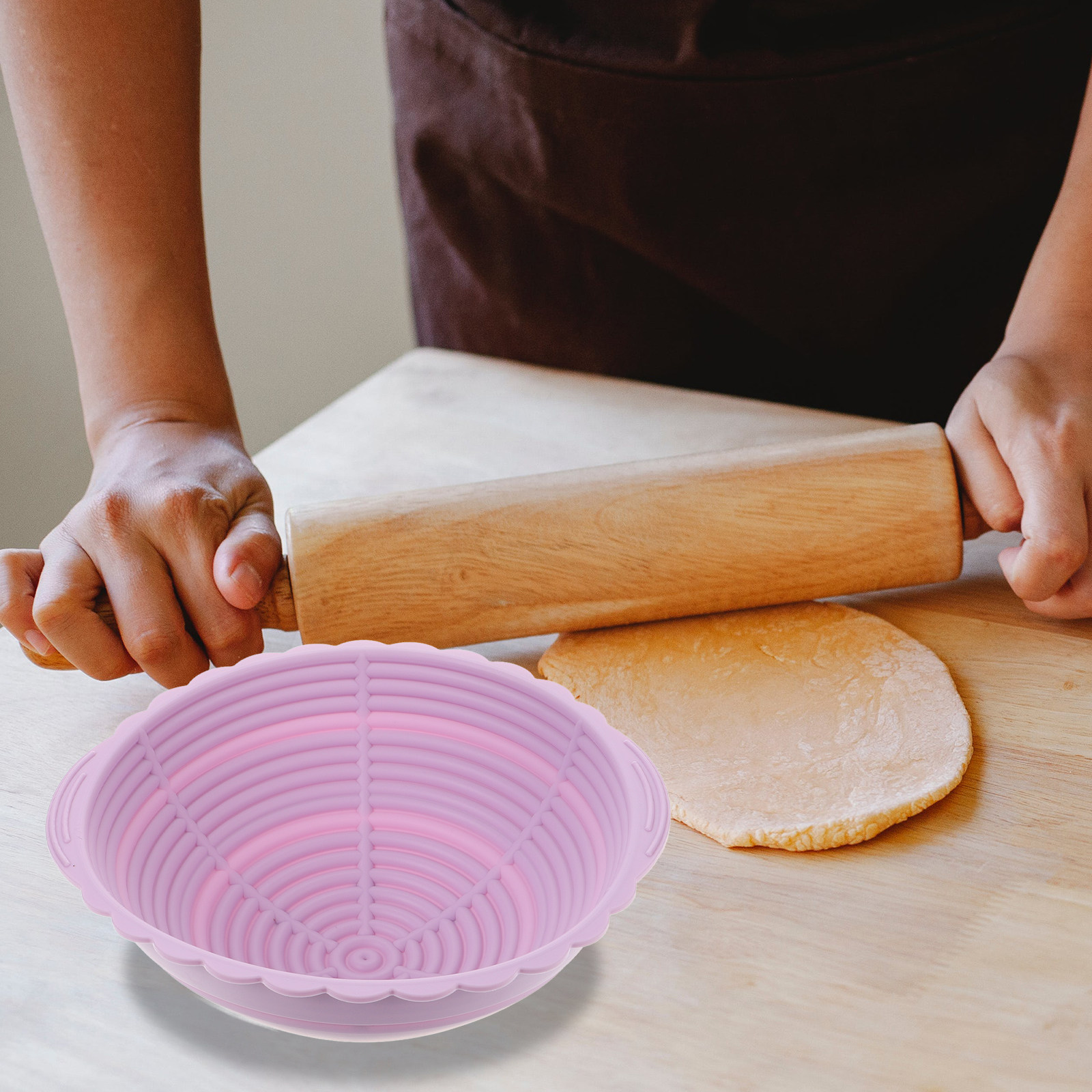 Cesto de Silicone Dobrável par - Proofing Basket Banneton avaliação e preço
