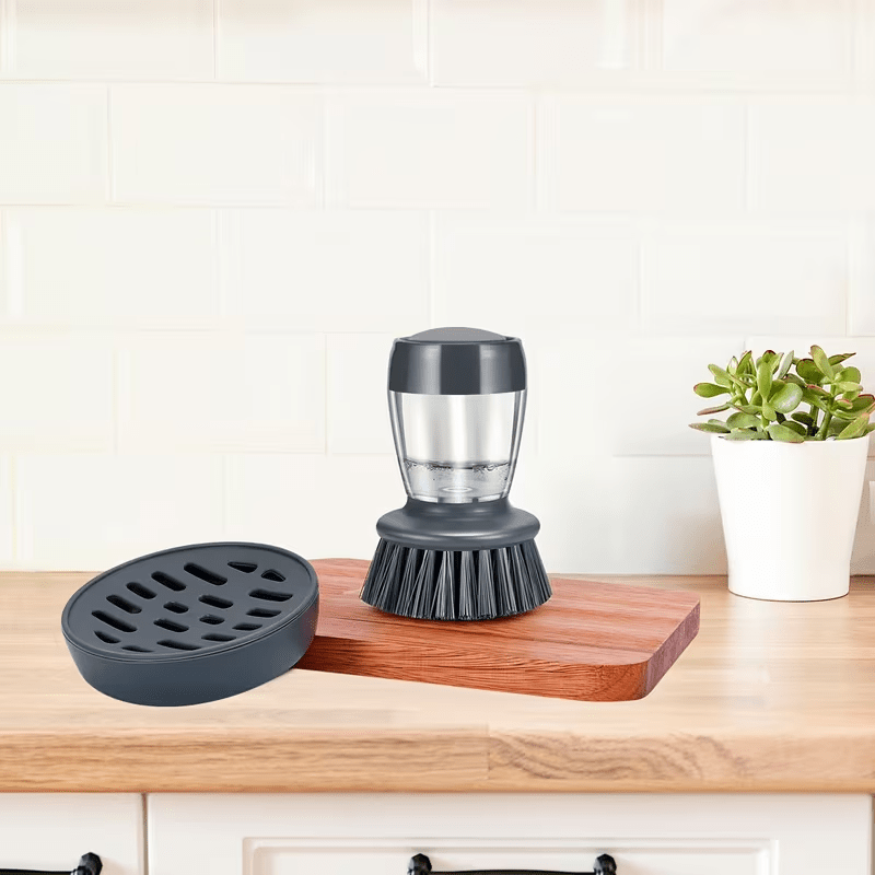 Escova para lavar louça com di - Kitchen Baking Pan Organizer avaliação e preço