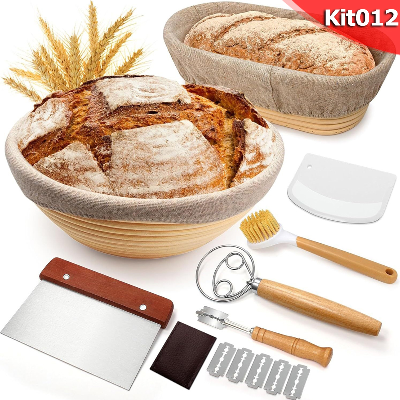 Kit de Fermento Natural para P - Proofing Basket Banneton avaliação e preço