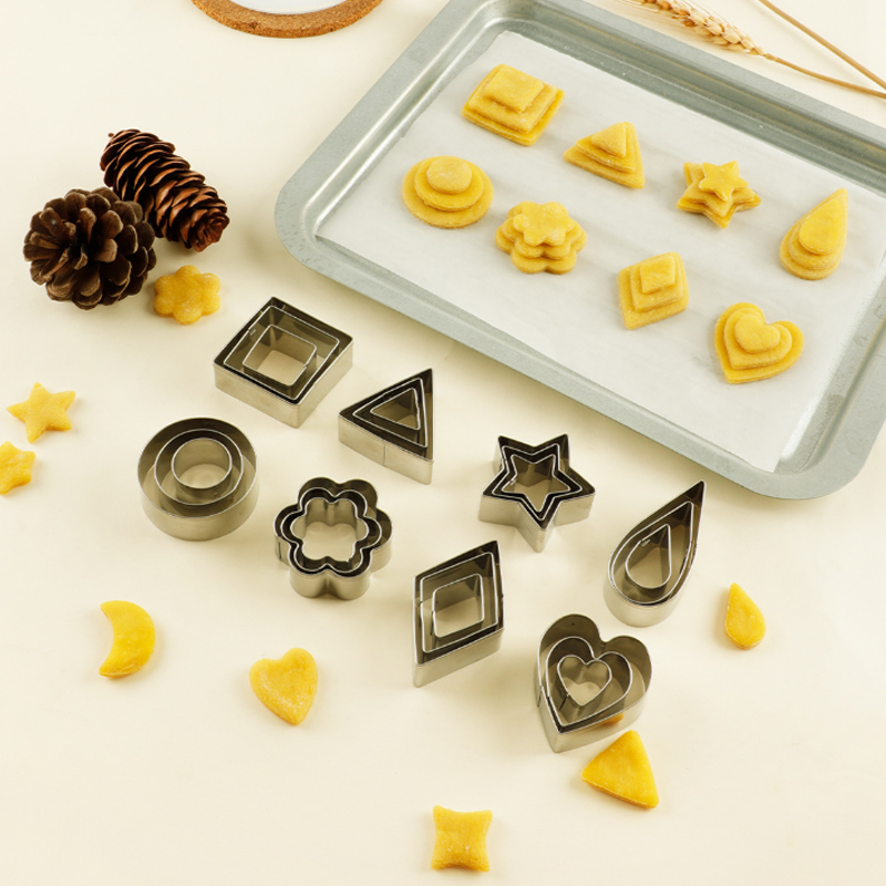 12/30 pçs mini cortadores de b - Baking Kitchen Set avaliação e preço