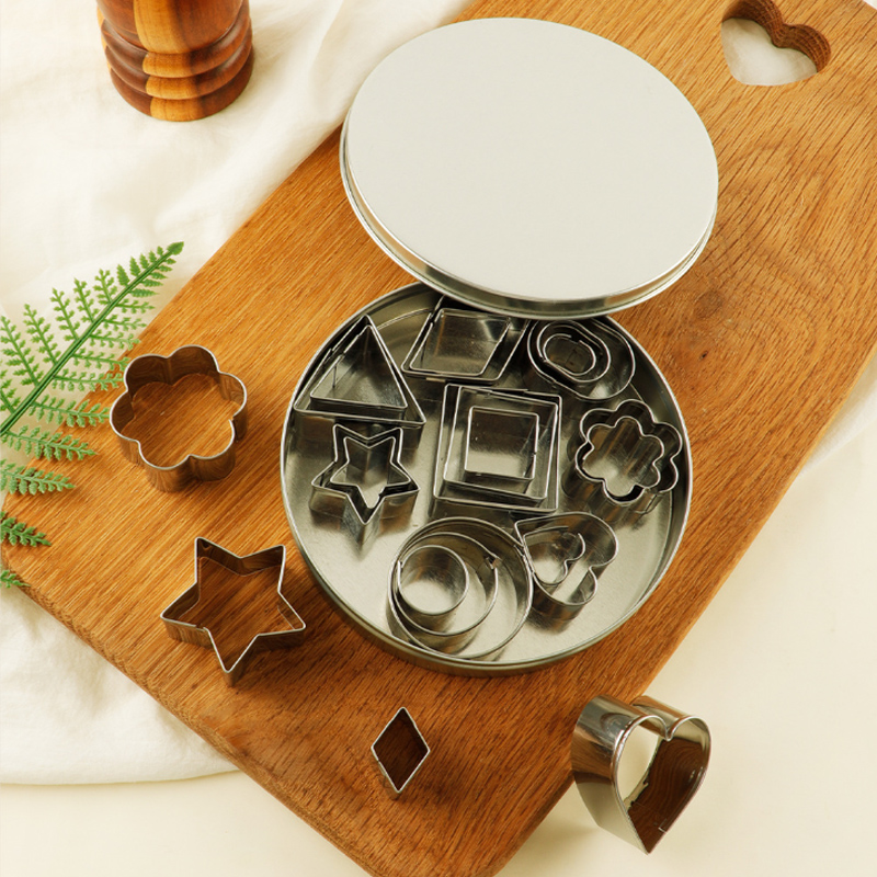 12/30 pçs mini cortadores de b - Baking Kitchen Set avaliação e preço